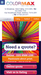 Mobile Screenshot of colormaxuk.com